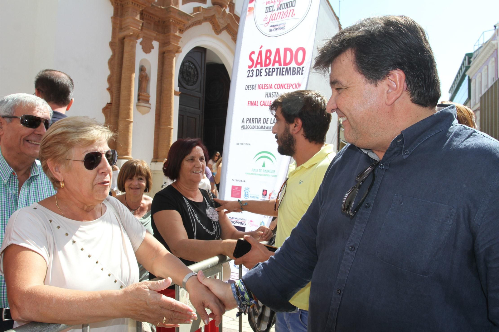 Record Guinnes del bocadillo de jamón mas grande del mundo, en Huelva