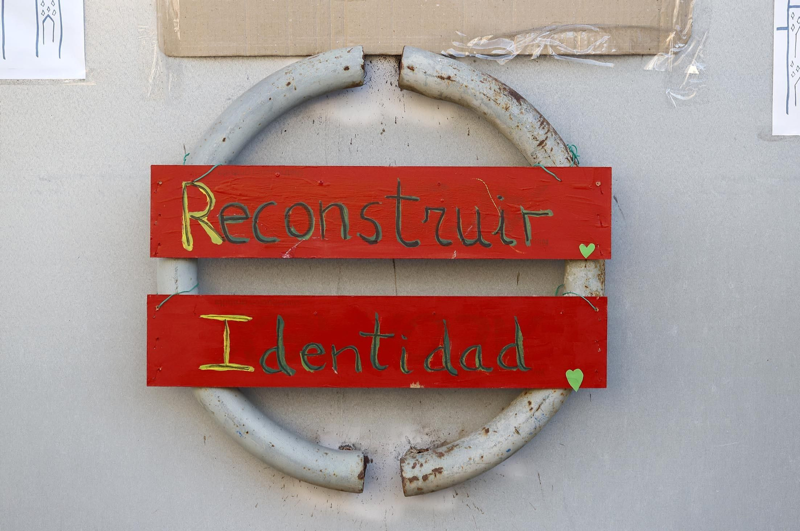 Imágenes de la antigua estación de tren de Huelva tras el incendio