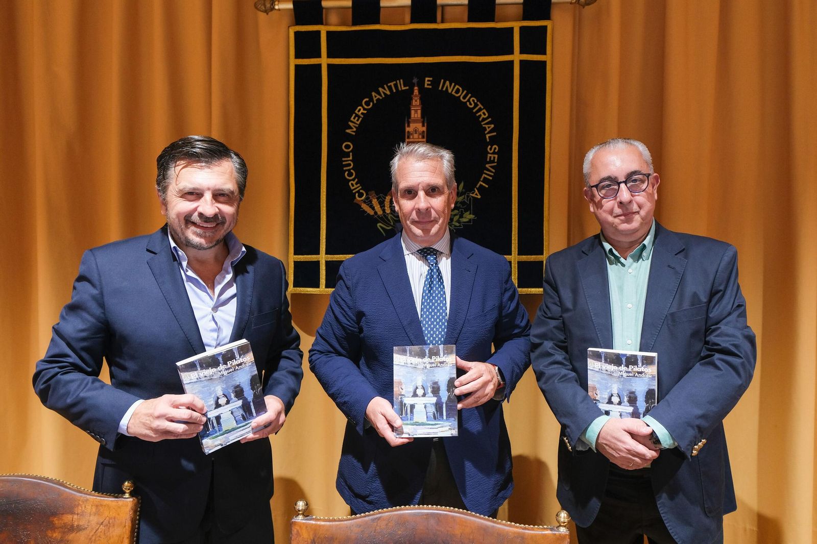 Presentación del libro 'El viejo de Pilatos' de Miguel Andréu.