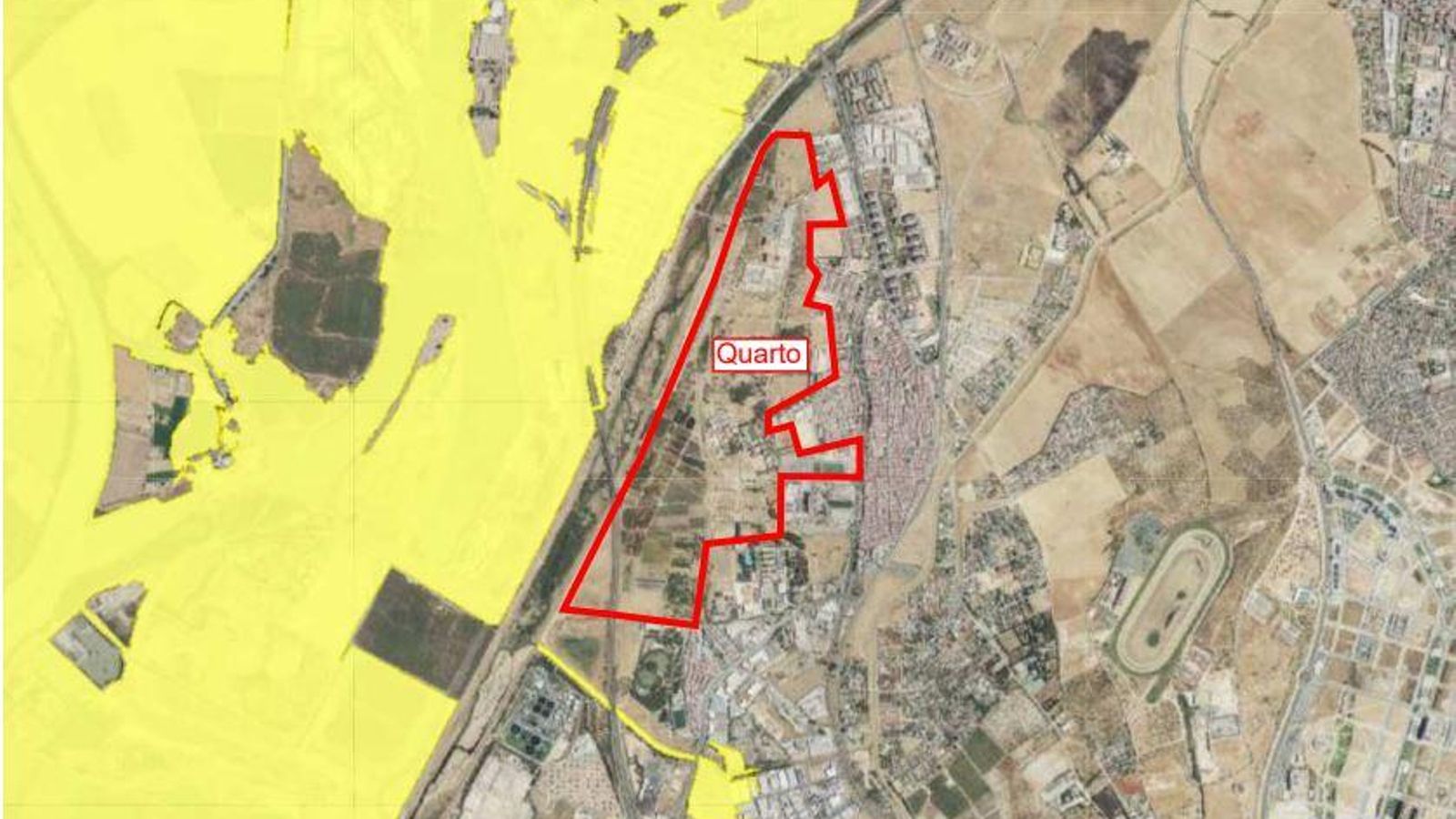 FUENTE: Sistema Nacional de Cartografía de Zonas Inundables. Zona Inundable con probabilidad baja o excepcional (T=500 años)