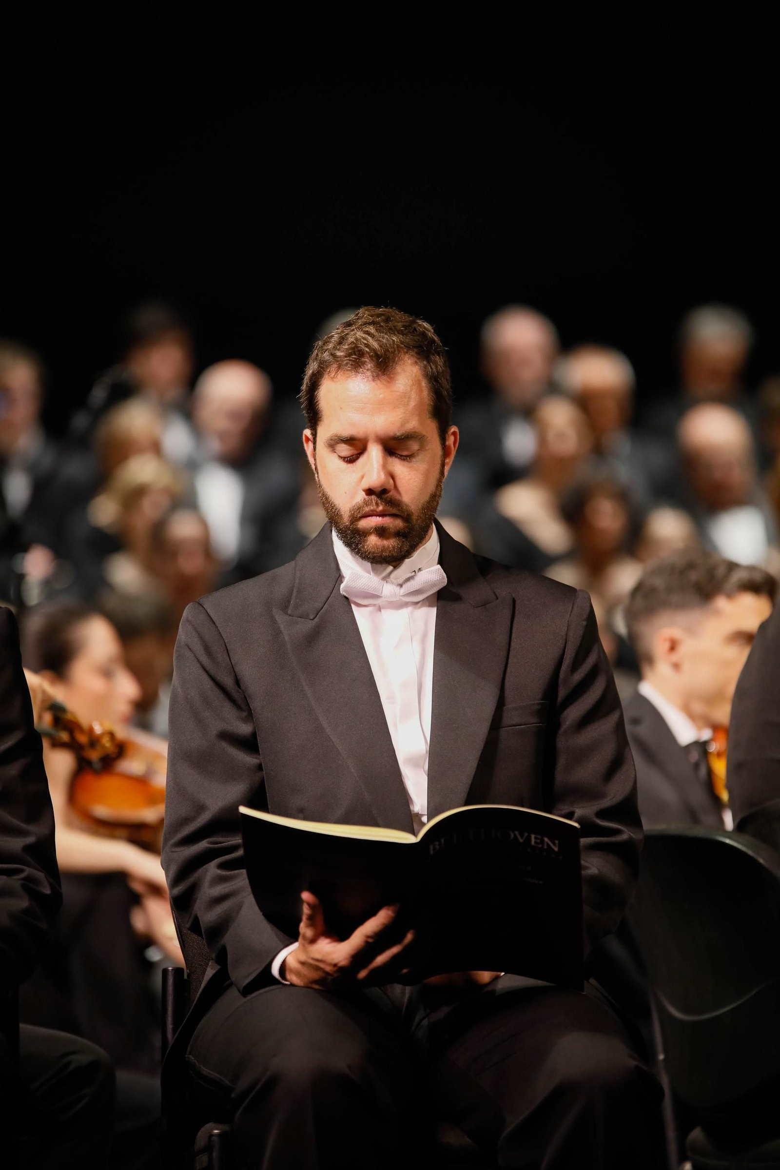 Imágenes de la novena Beethoven interpretado por la OCAL y Orfeón para Cajamar