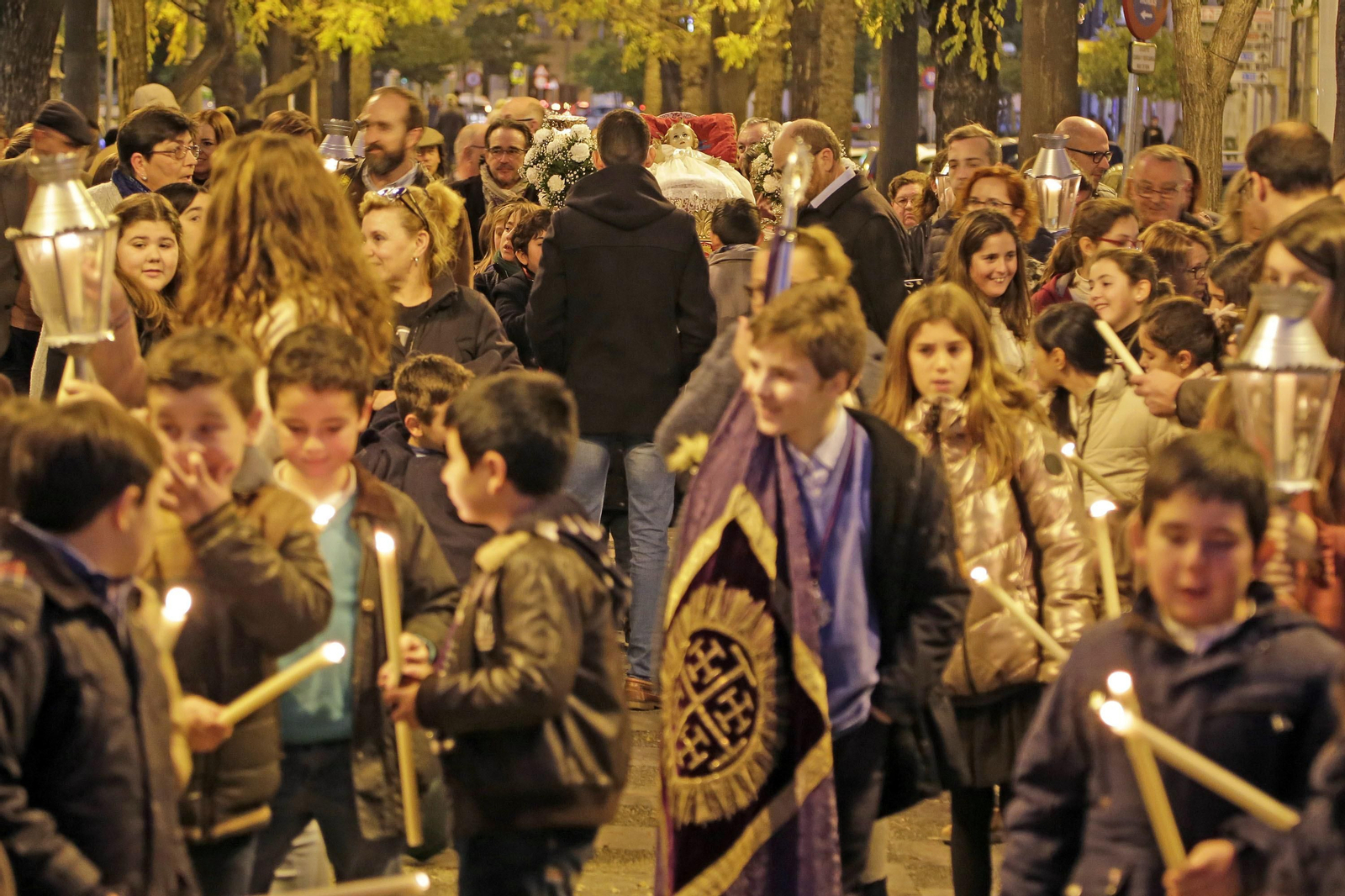 Procesión del Niño Jesús hacia el portal de Belén