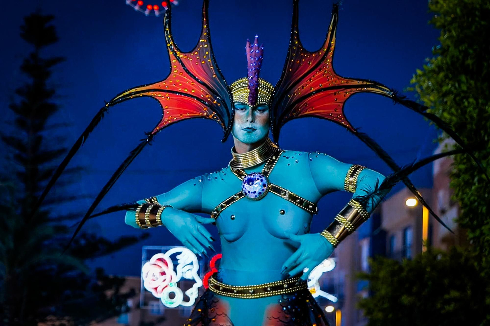 Imágenes del XVIII Certamen Internacional de Animación de Calle y Bandas de Roquetas de Mar