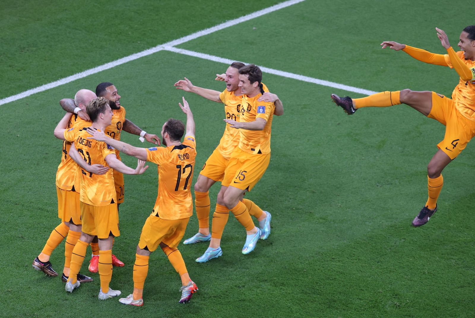 Las imágenes del Senegal - Países Bajos