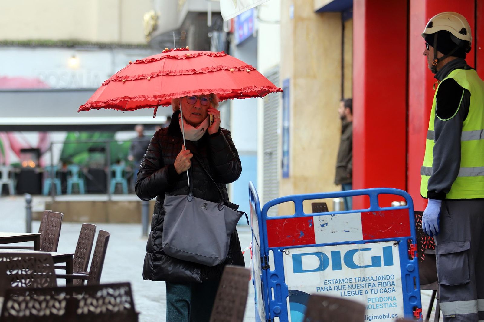 Imágenes del lunes 5 de diciembre en Huelva