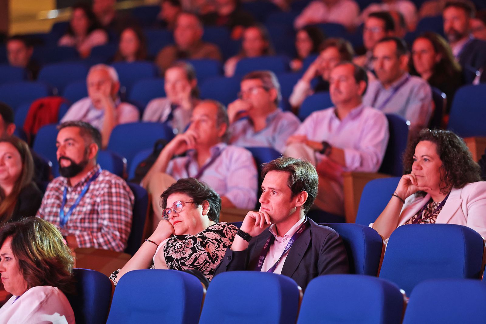 Imágenes del  IX Congreso de los frutos Rojos en la mañana de jueves