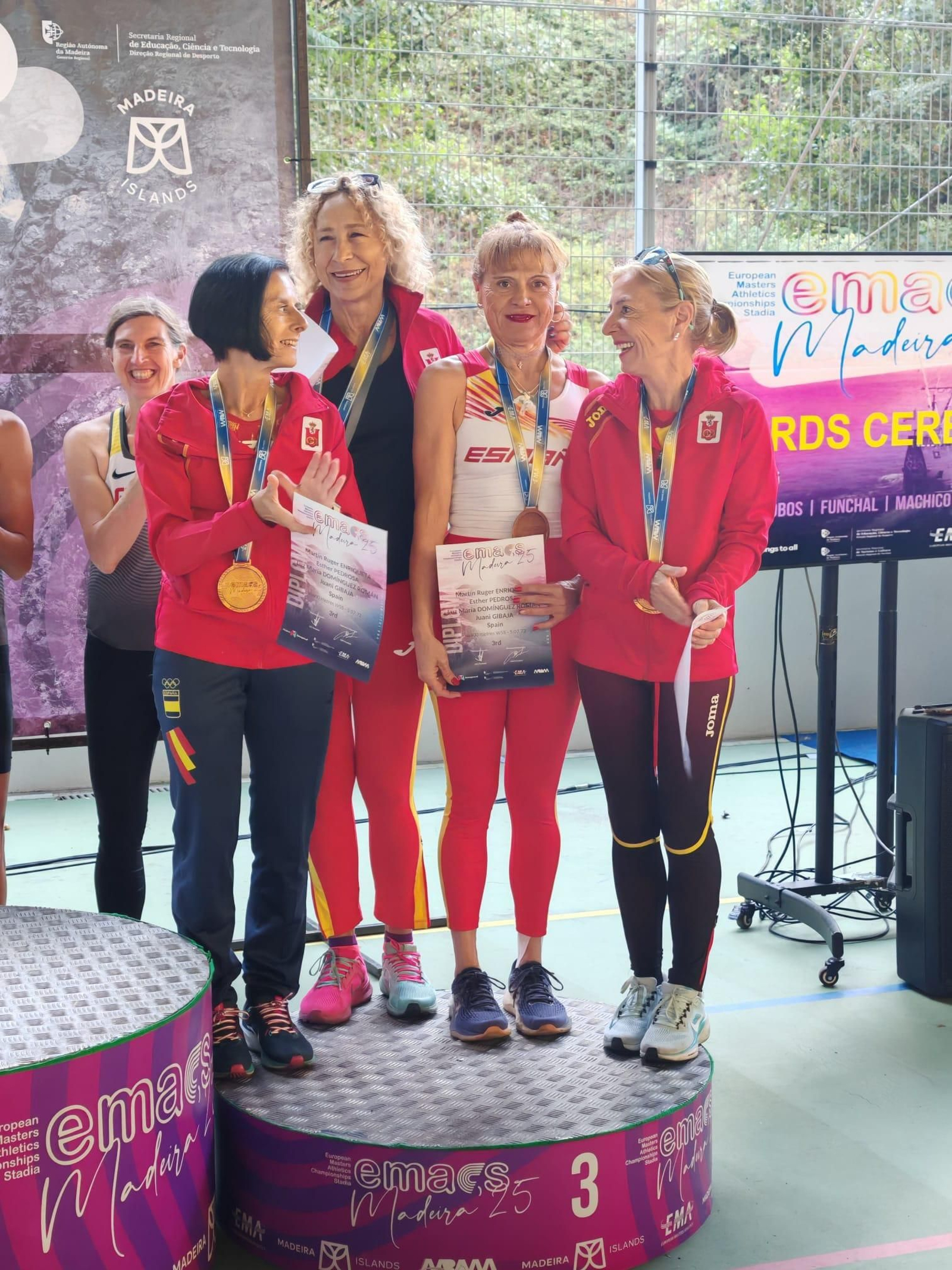 Juana Gibaja se trajo un bronce