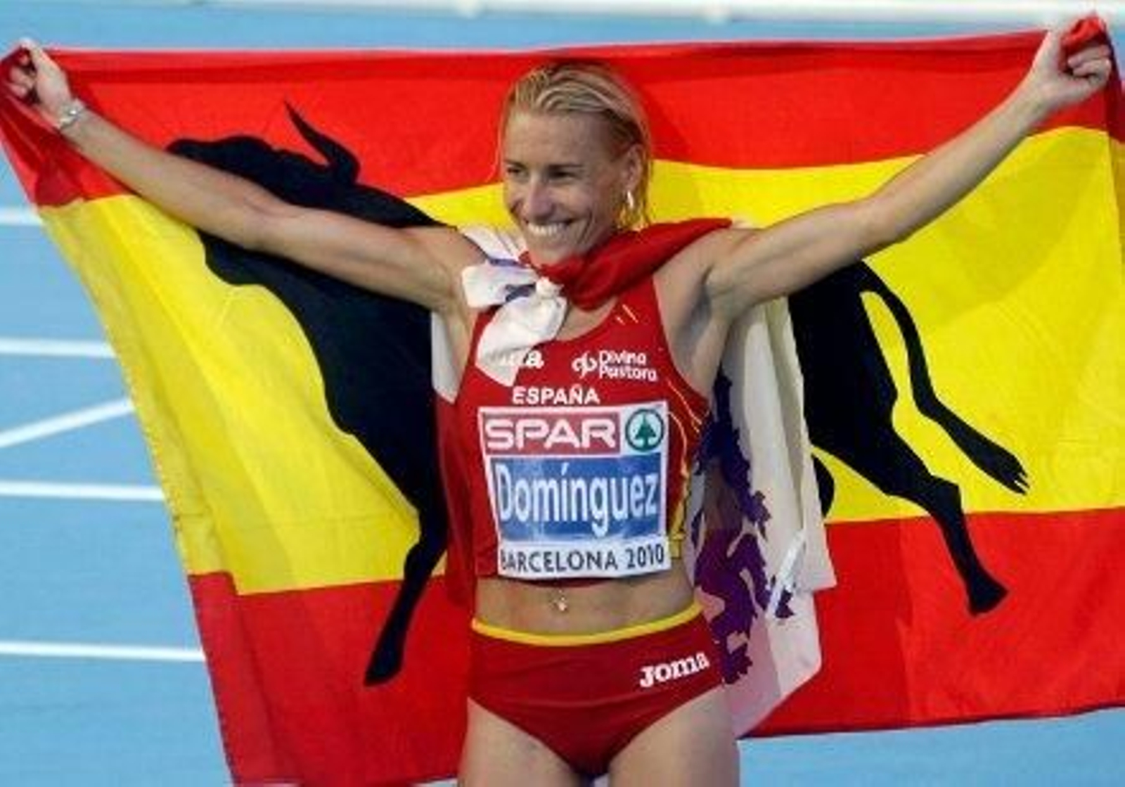 Marta Domínguez consigue la medalla de plata en 3.000 obstáculos