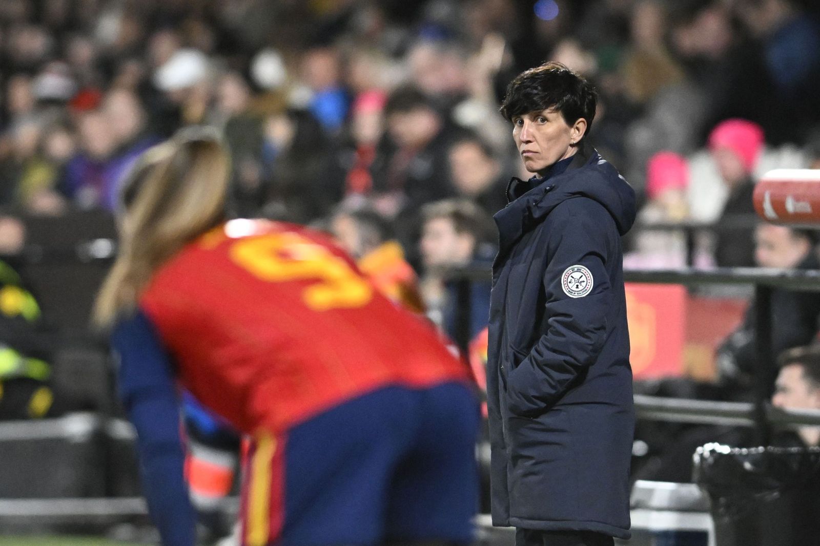 Las fotos del España-Islandia de fútbol femenino