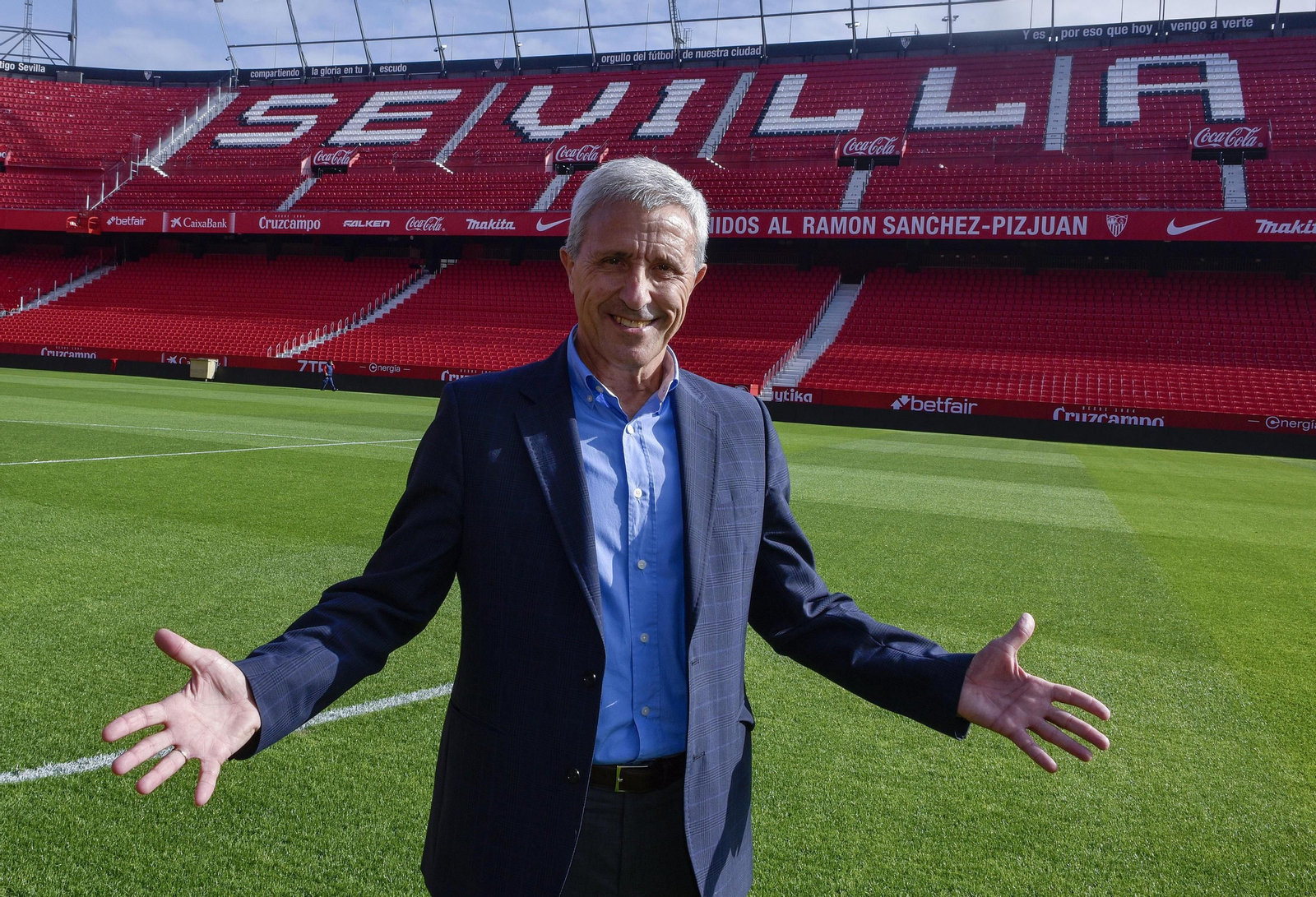 Pablo Blanco,  dorsal de leyenda del Sevilla