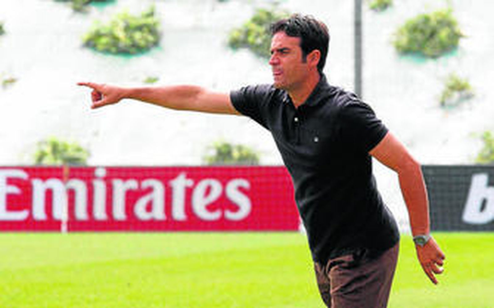 Alberto Toril, entrenador del Real Madrid Castilla.