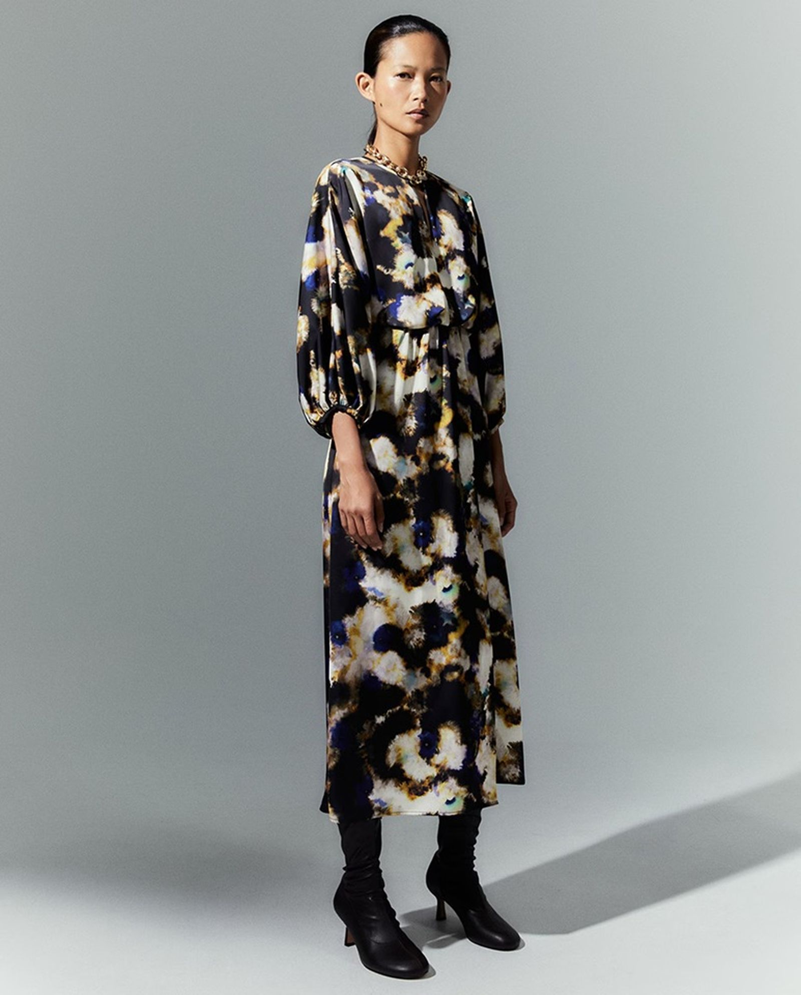 Vestido estampado de Sfera.