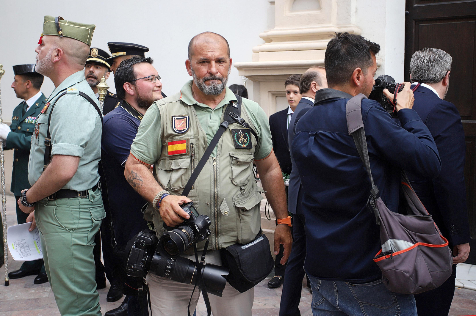 Sábado de Pasión: Imágenes de La Legión con el Cristo de la Vera+Cruz