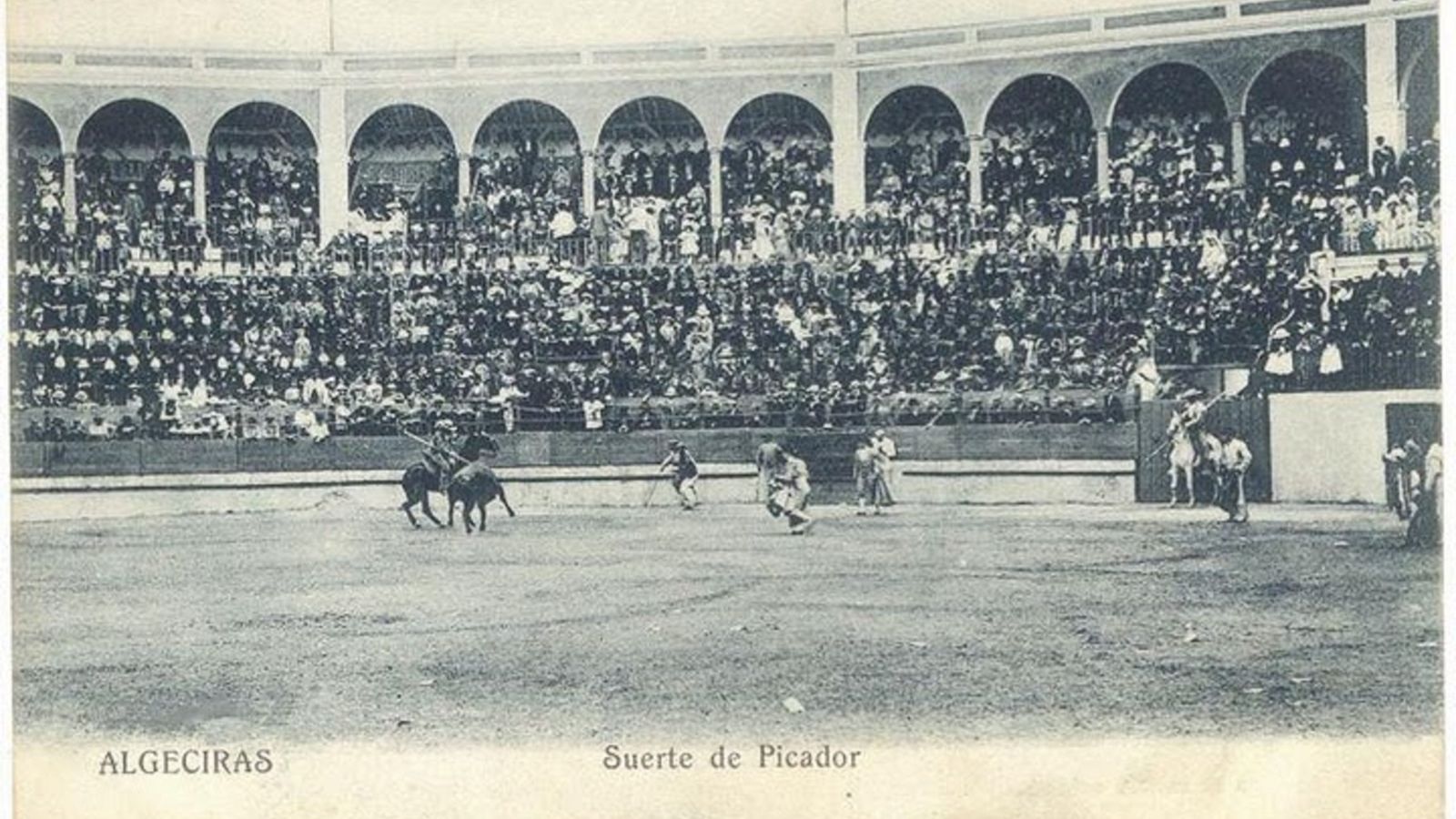 La algecireña plaza de toros de La Perseverancia.