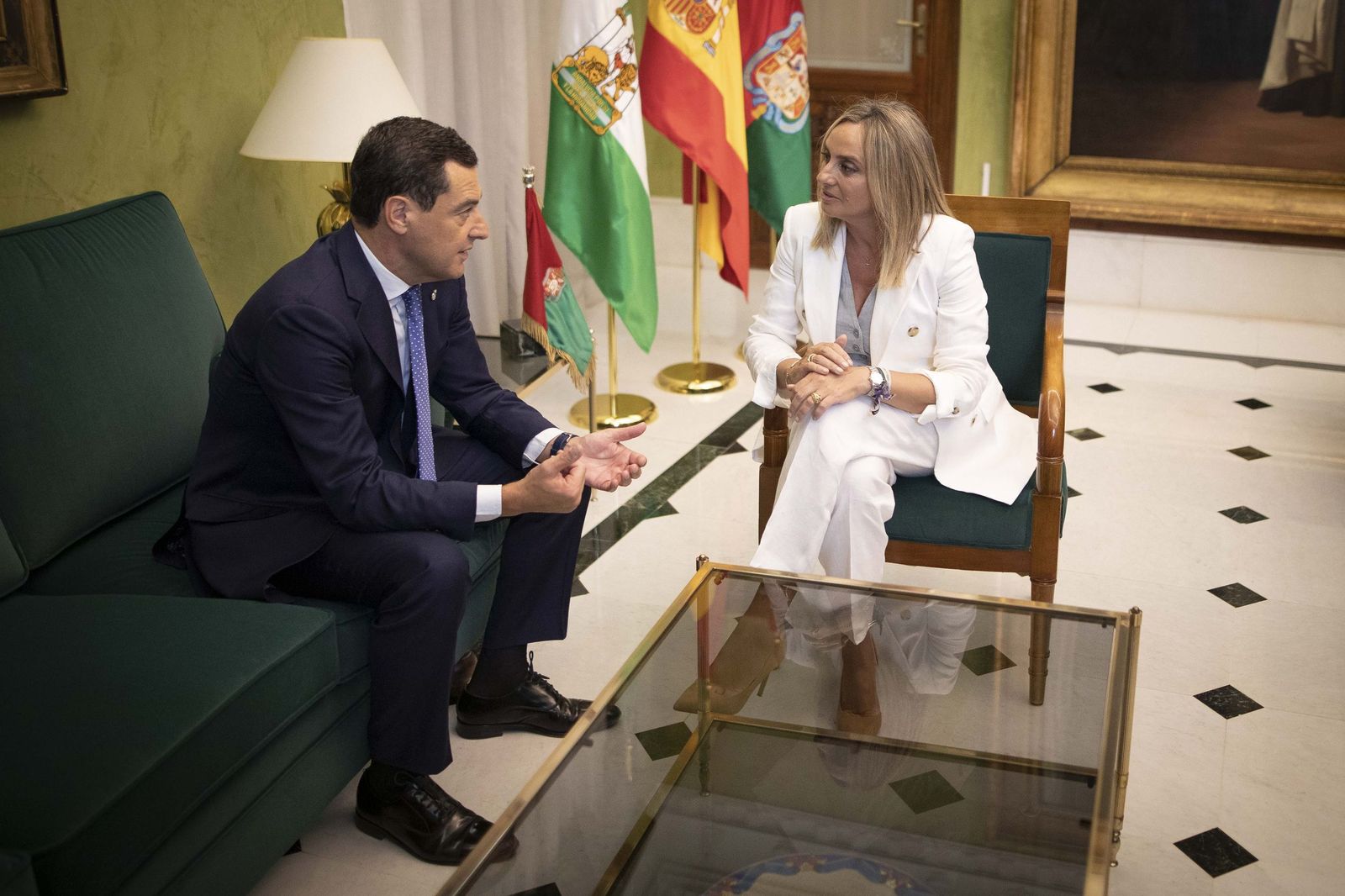 Carazo y Moreno, en el Ayuntamiento de Granada.