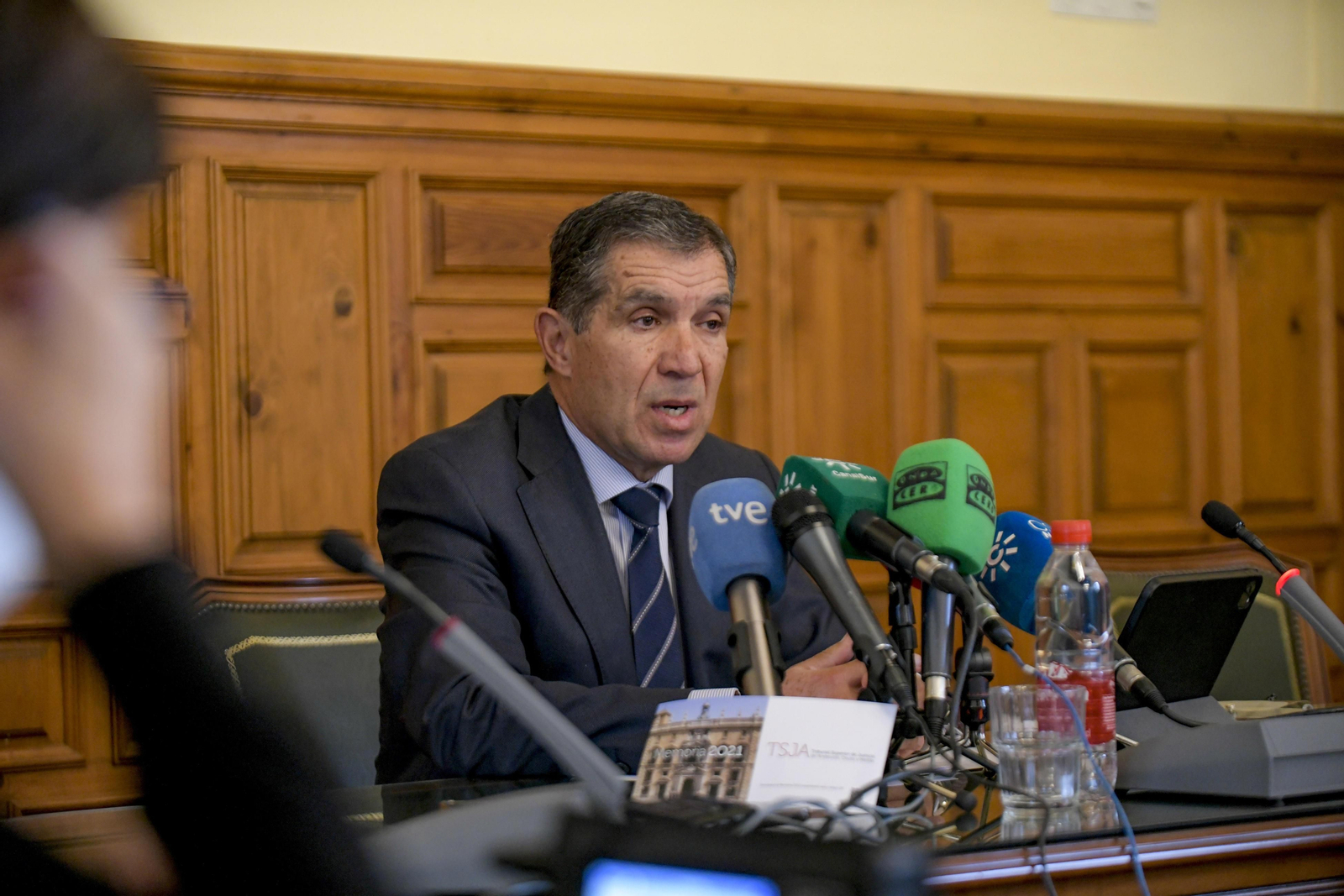 Lorenzo del Río, presidente del TSJA.