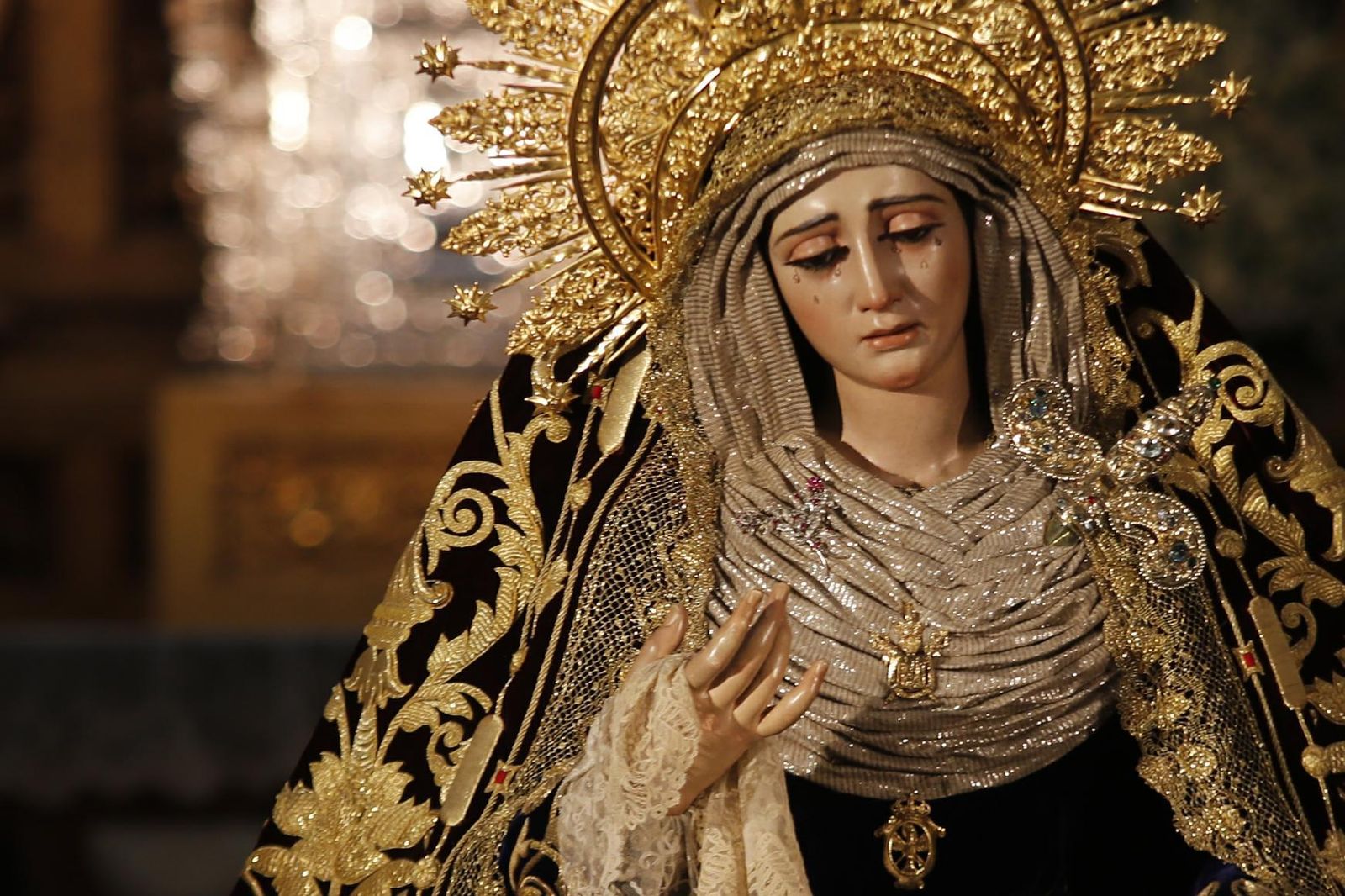 La Virgen de la Victoria, en besamanos en la Catedral