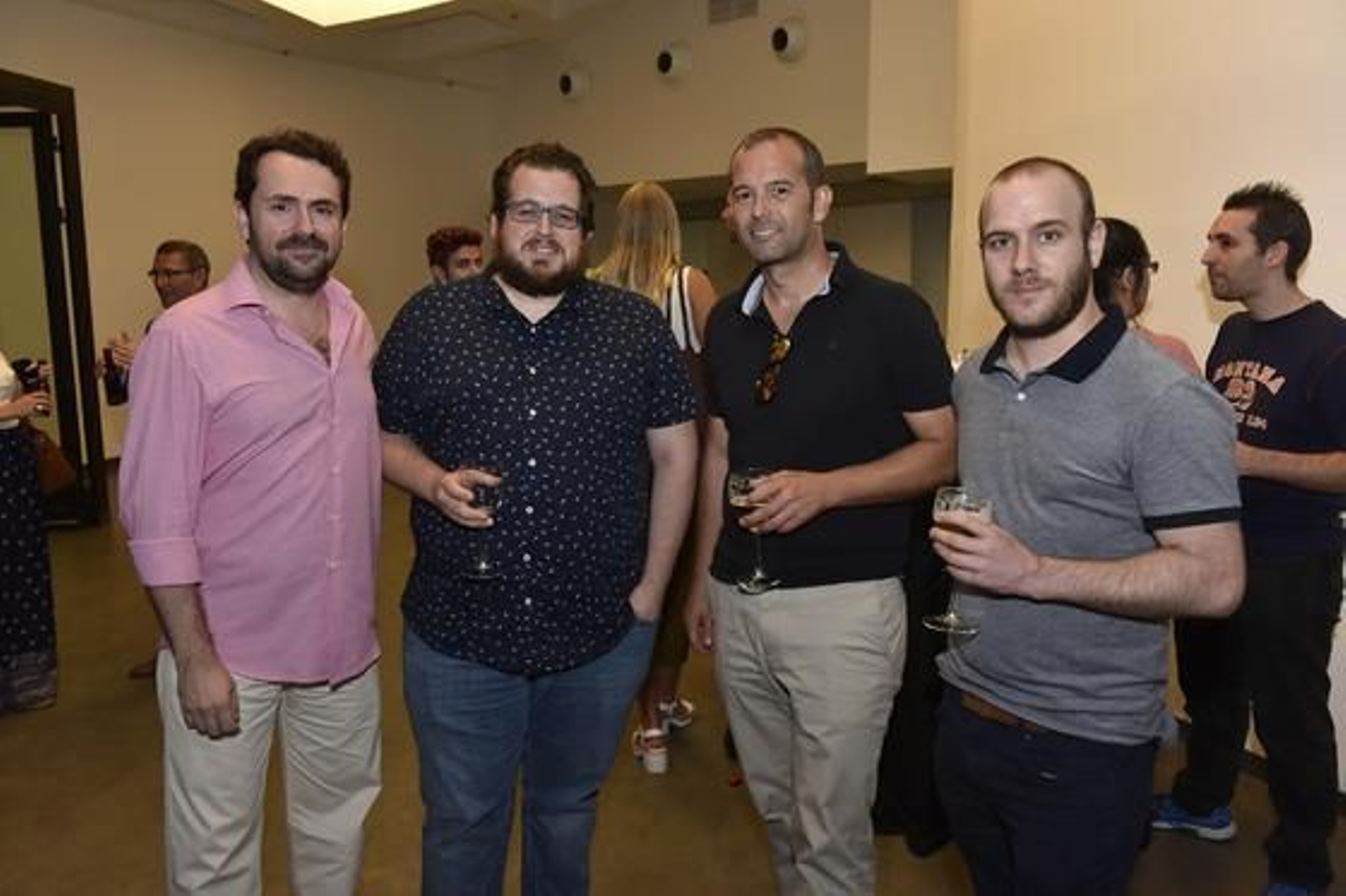 Jesús Ollero, Jaime Aranda, de workINcompany; Miguel Ángel Martín, de Falc0n IT; y José Manuel Sánchez.

Foto: Juan Carlos Vázquez