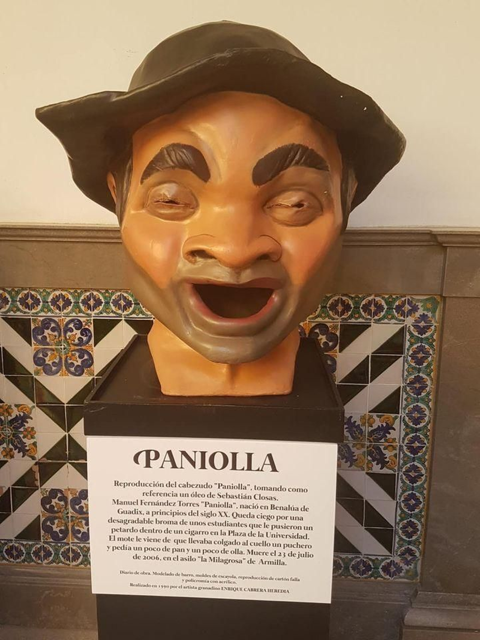 Paniolla es un personaje en los Gigantes y Cabezudos