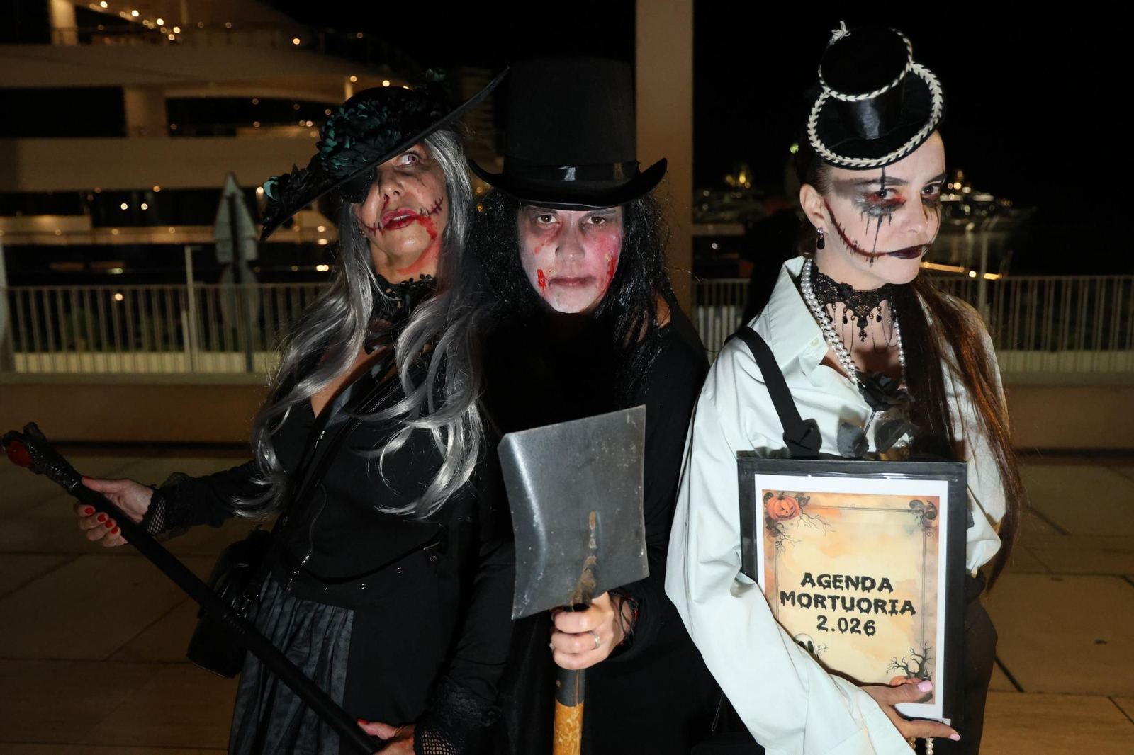 La noche de Halloween en Málaga, en imágenes