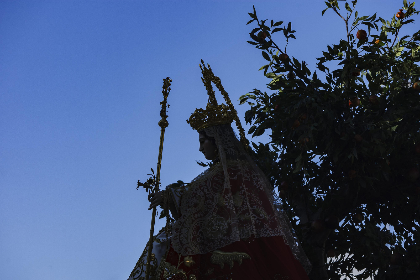 La procesión de la Divina Pastora de San Fernando, en imágenes
