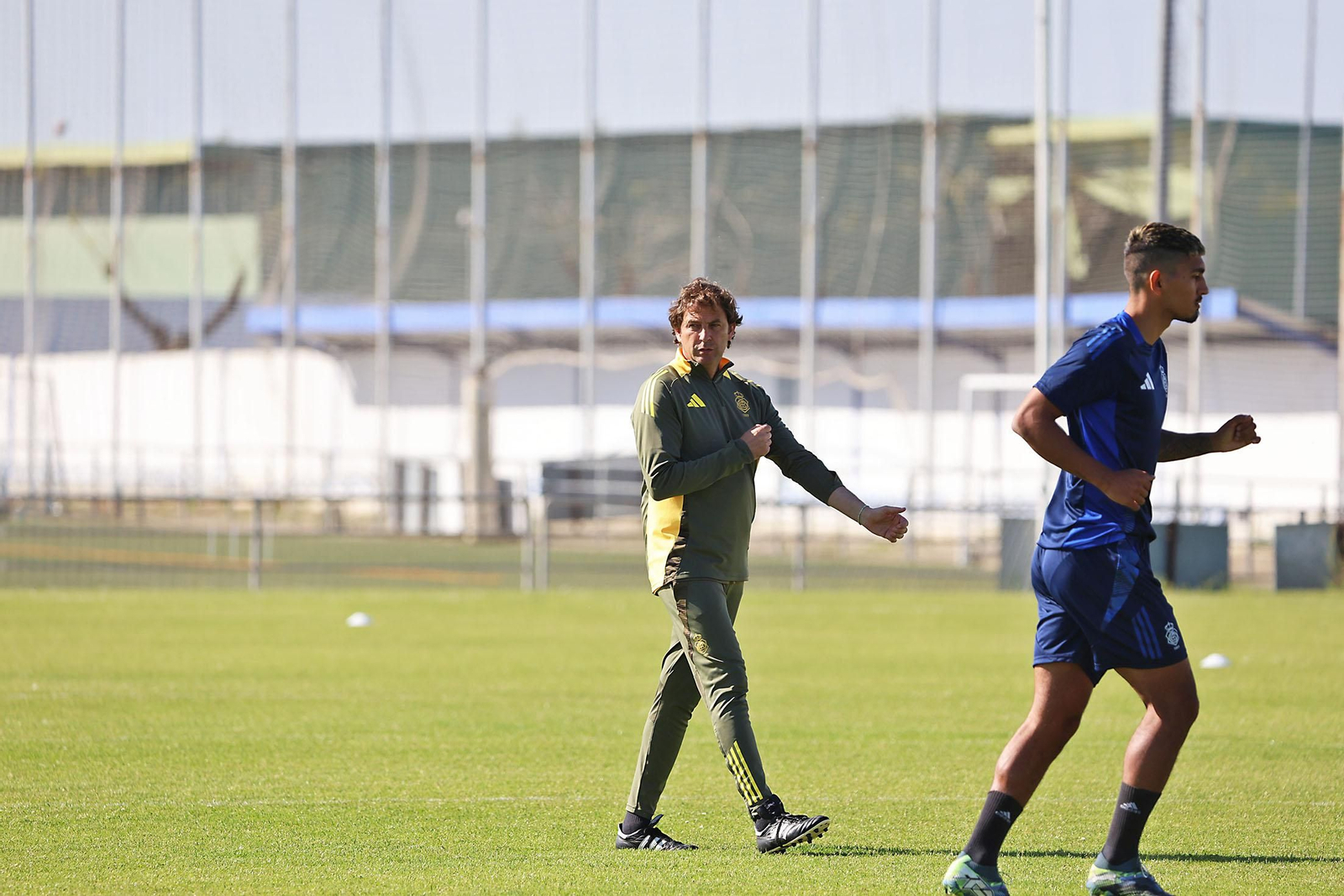 Imágenes del entrenamiento del Recreativo de Huelva