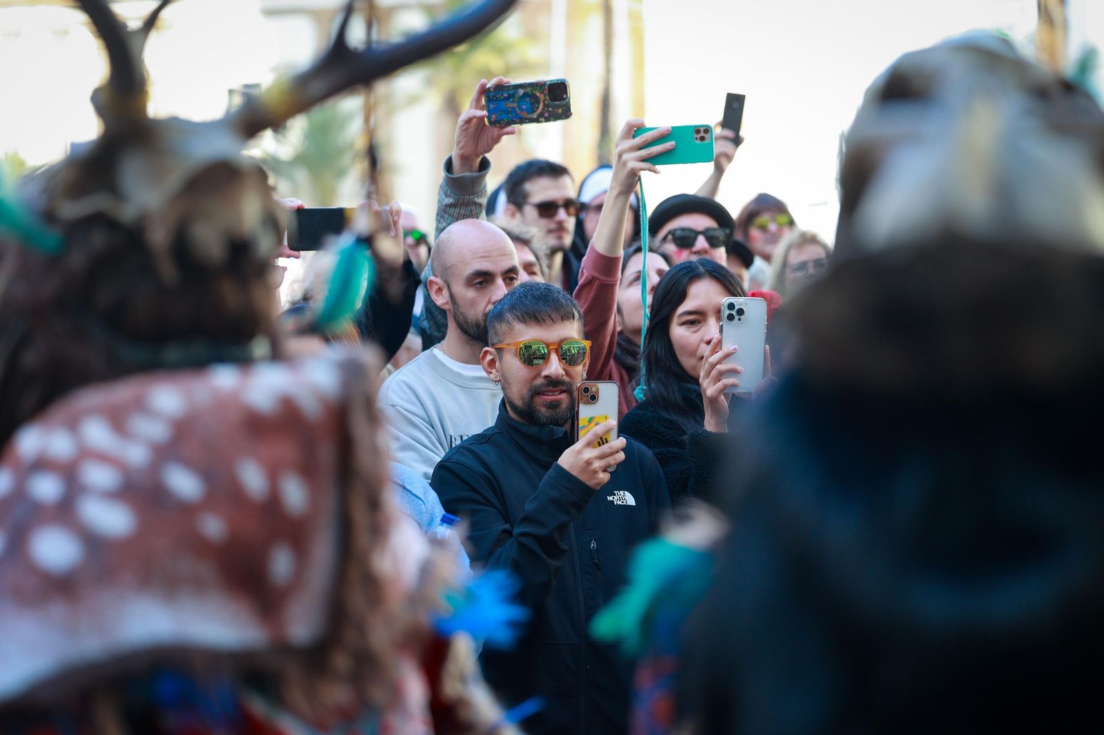 Las mejores imágenes del domingo de Carnaval de Cádiz 2026