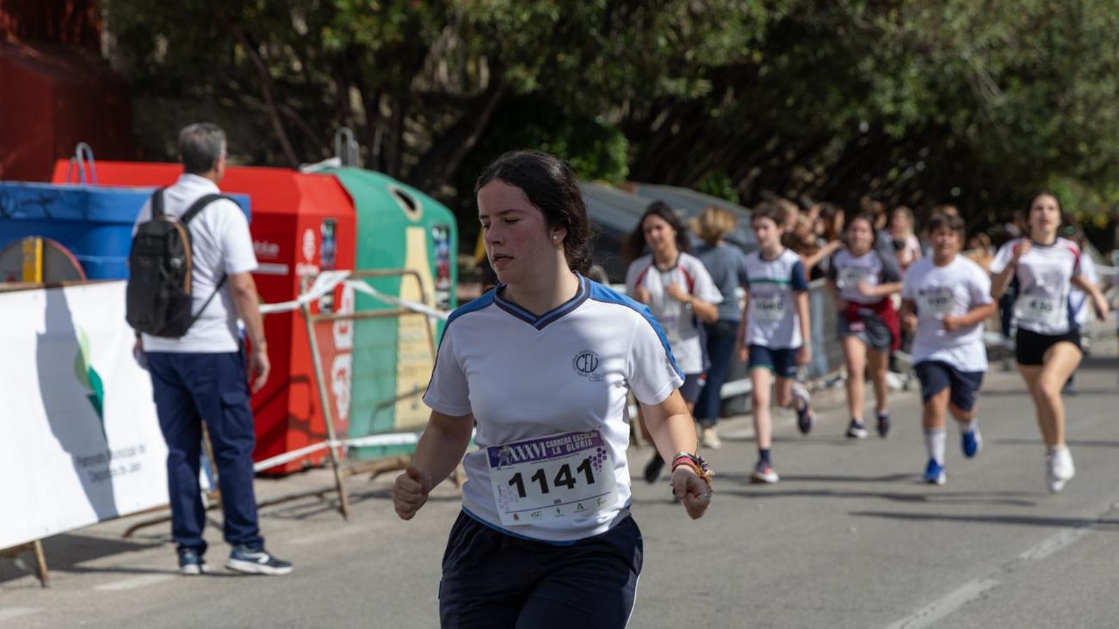 La carrera escolar de “La Gloria” que aúna inclusión y solidaridad, en imágenes