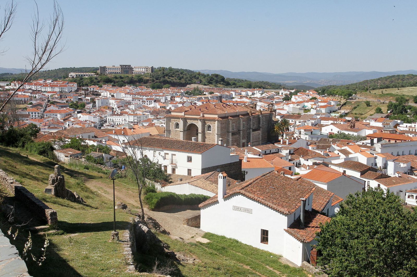 Vista de Aracena.
