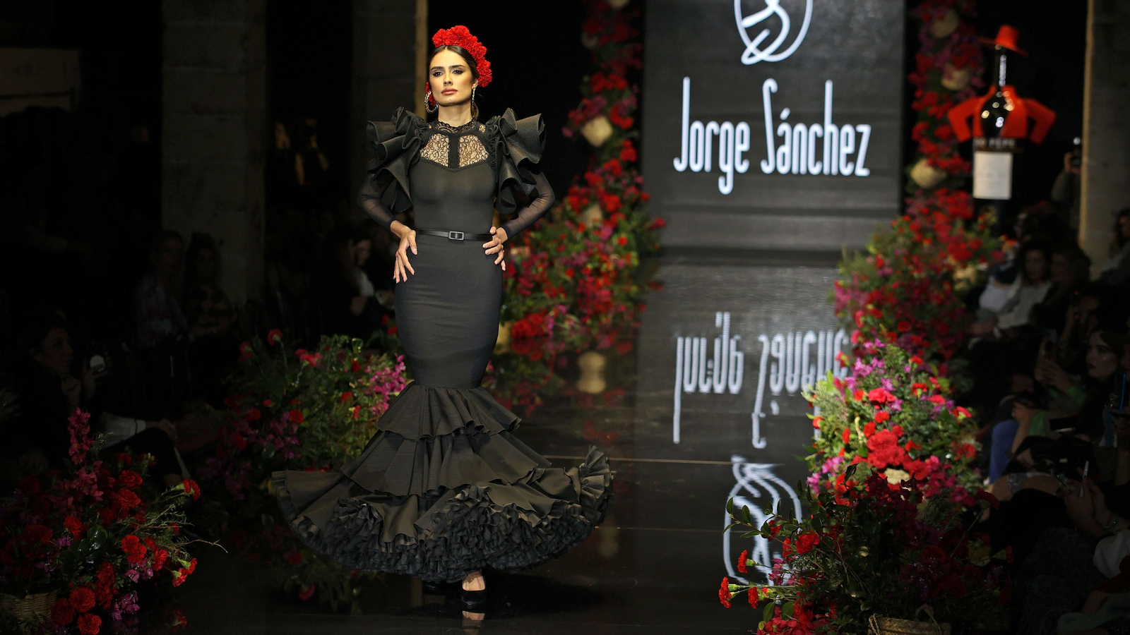 Desfile de Jorge Sánchez en la Pasarela Flamenca Tío Pepe Jerez 2024