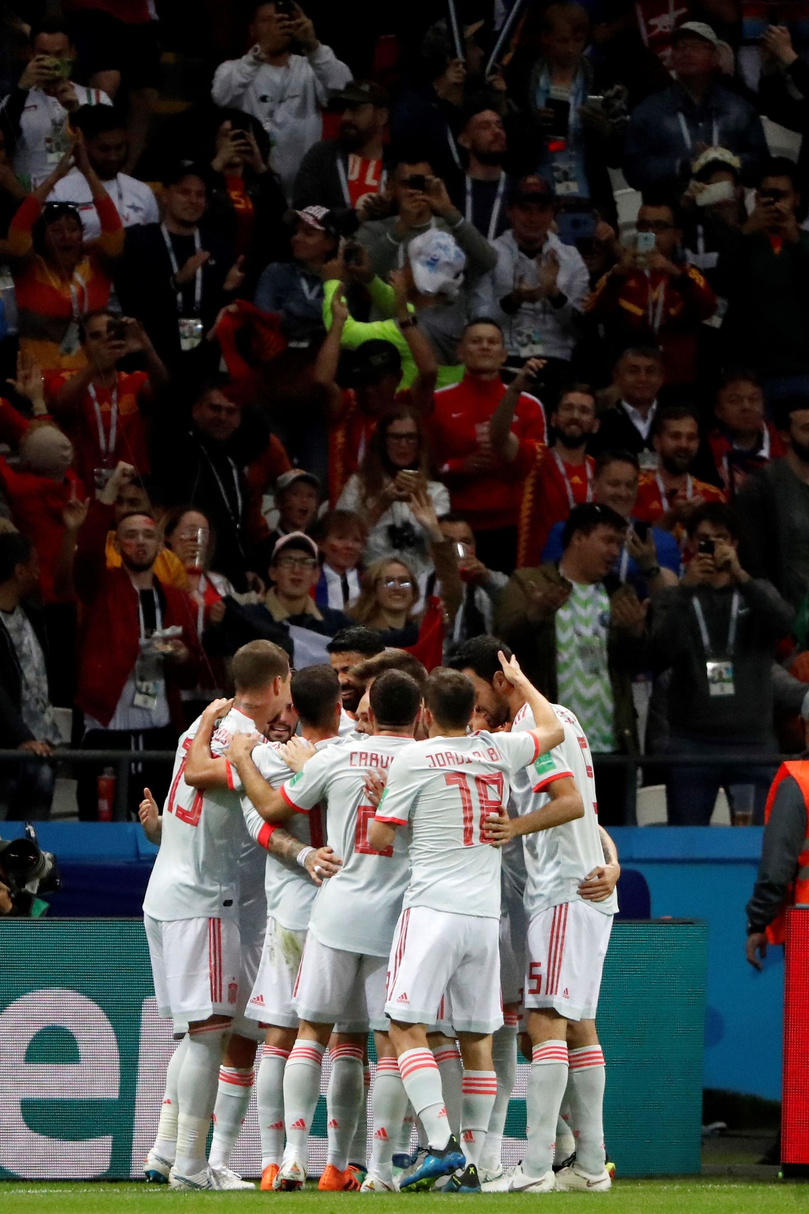 Las imágenes del Irán-España