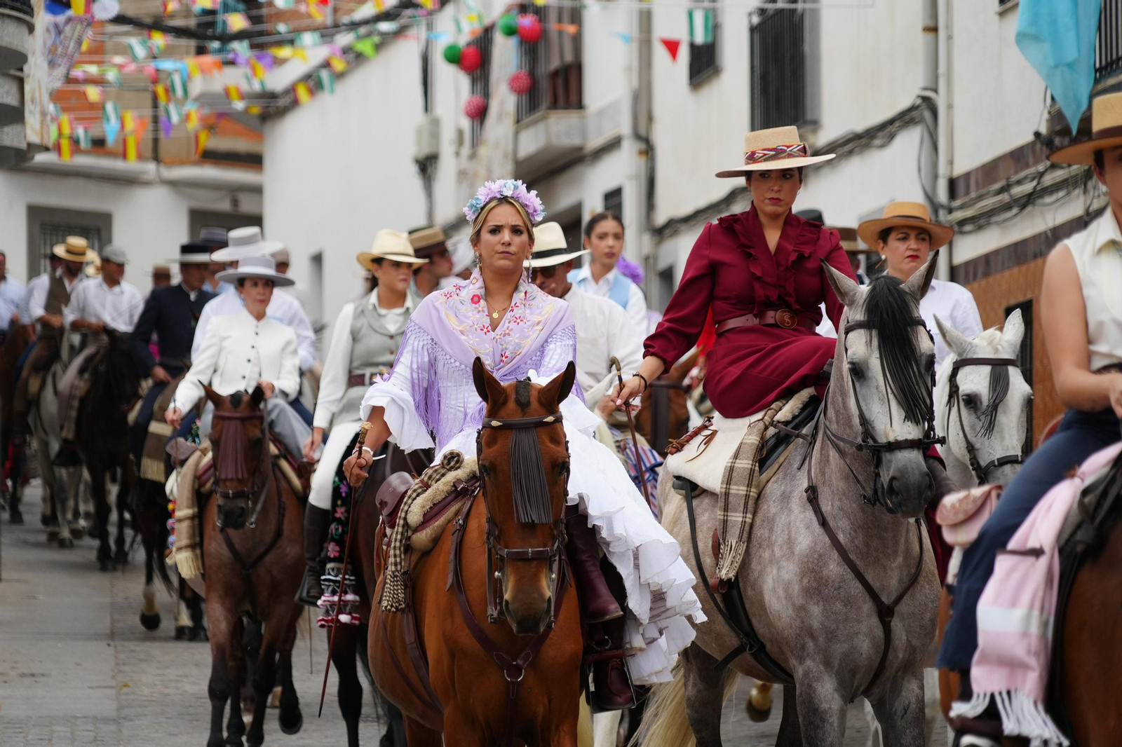 Las mejores imágenes de la Fiesta de los Piostros de Pedroche, la mayor concentración equina de Andalucía