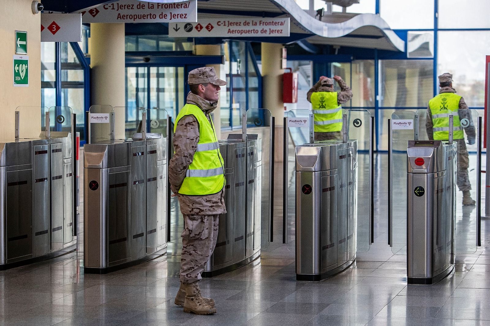 La Infantería de Marina comienza a desplegarse por la Bahía de Cádiz