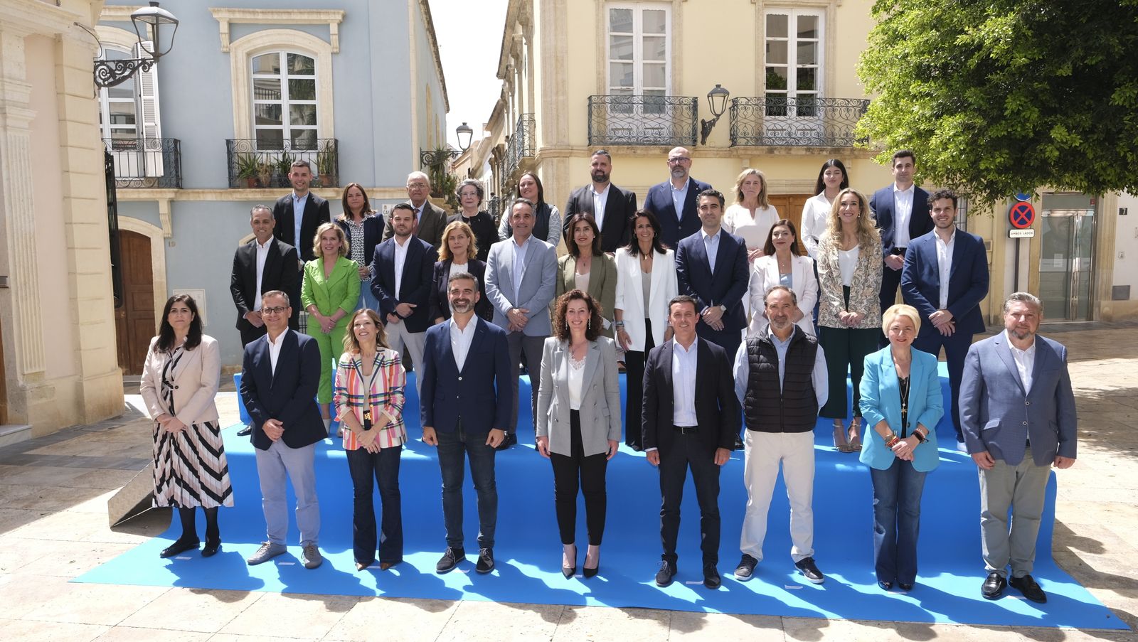 Imágenes de la presentación de la candidatura municipal del PP a Almería capital
