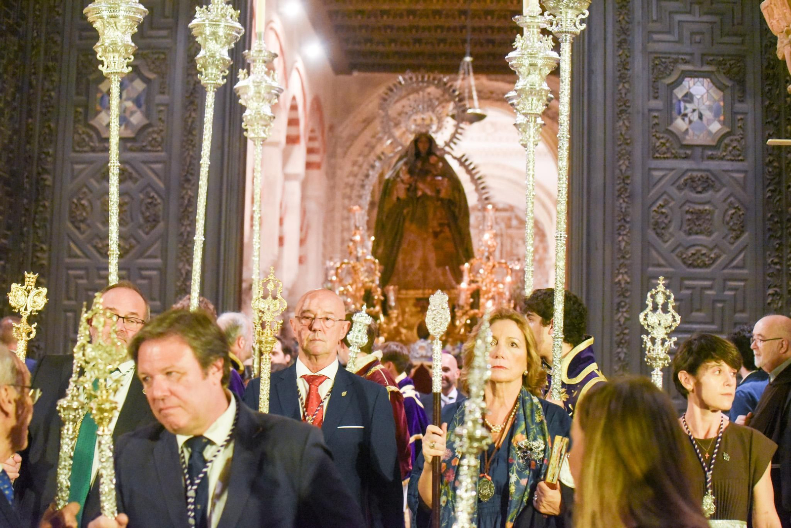 La procesión de la Virgen de los Ángeles de Córdoba, en imágenes