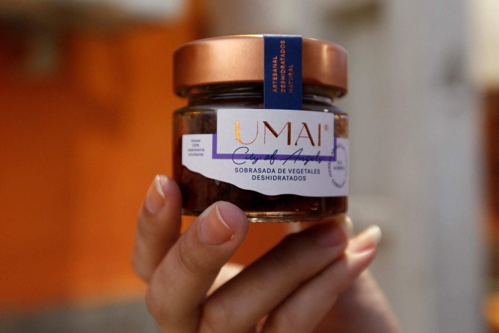 El primer producto creado por UMAI Gourmet, fue la sobrasada vegana