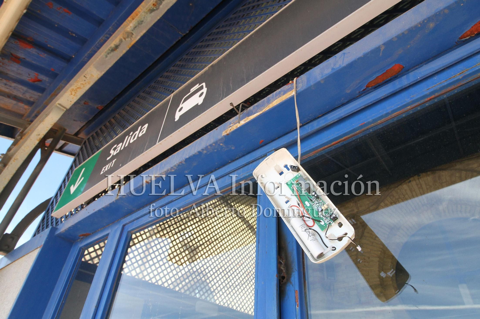 Imágenes del estado actual de la antigua Estación de Tren de Huelva