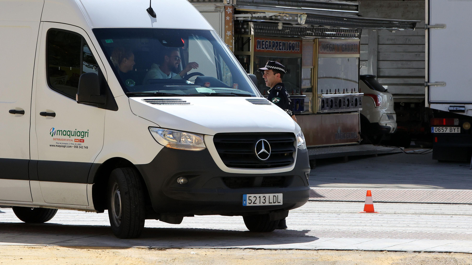 Preparativos en la Feria del Caballo 2024 de Jerez