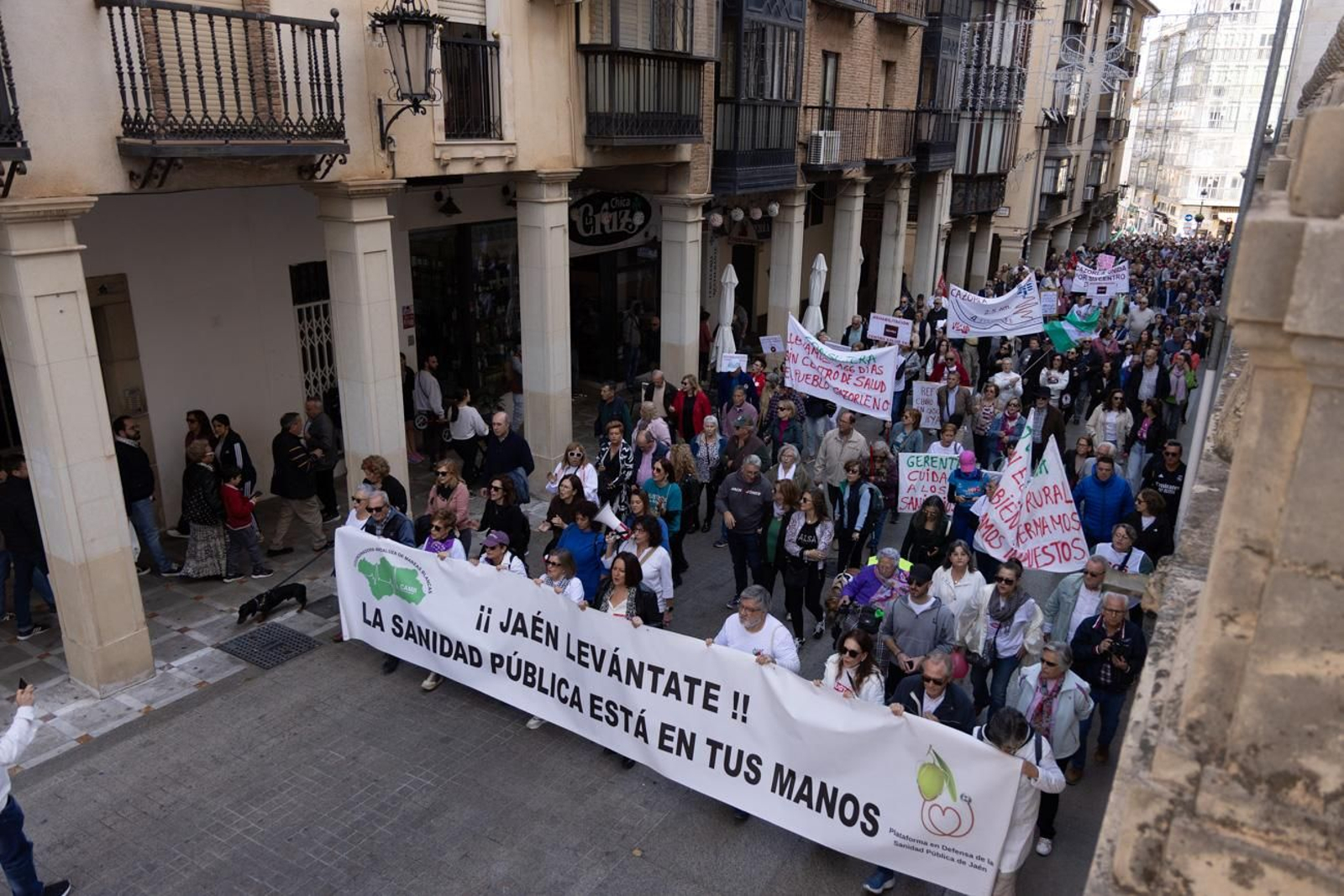 Manifestación "Sanidad cien por cien pública"