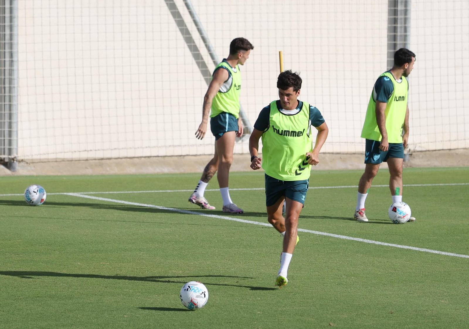 El Málaga CF se muda a la Ciudad Deportiva sin Eneko Jauregi