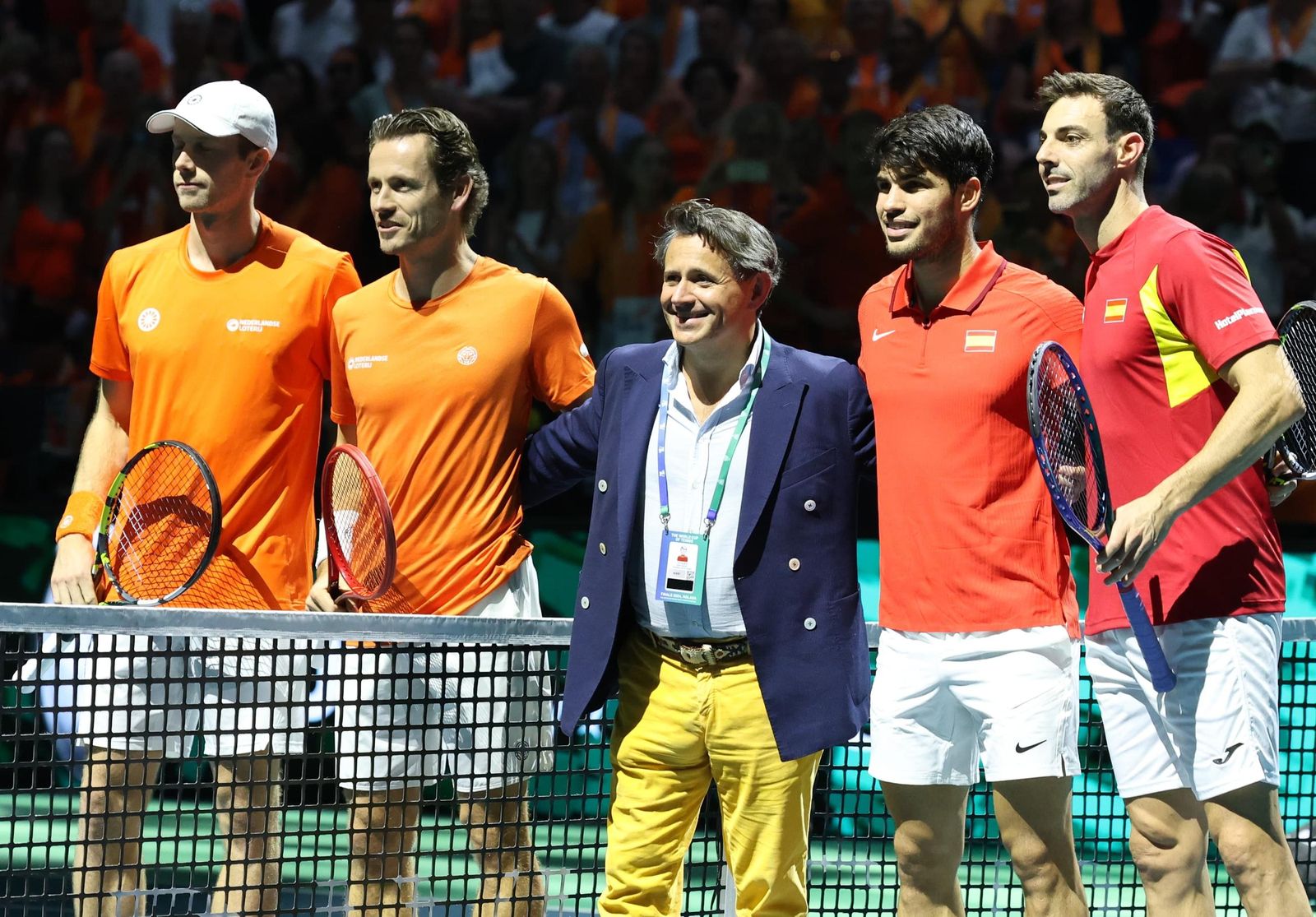 El doble Alcaraz-Granollers vs Koolhof-Van de Zandschulp, en fotos