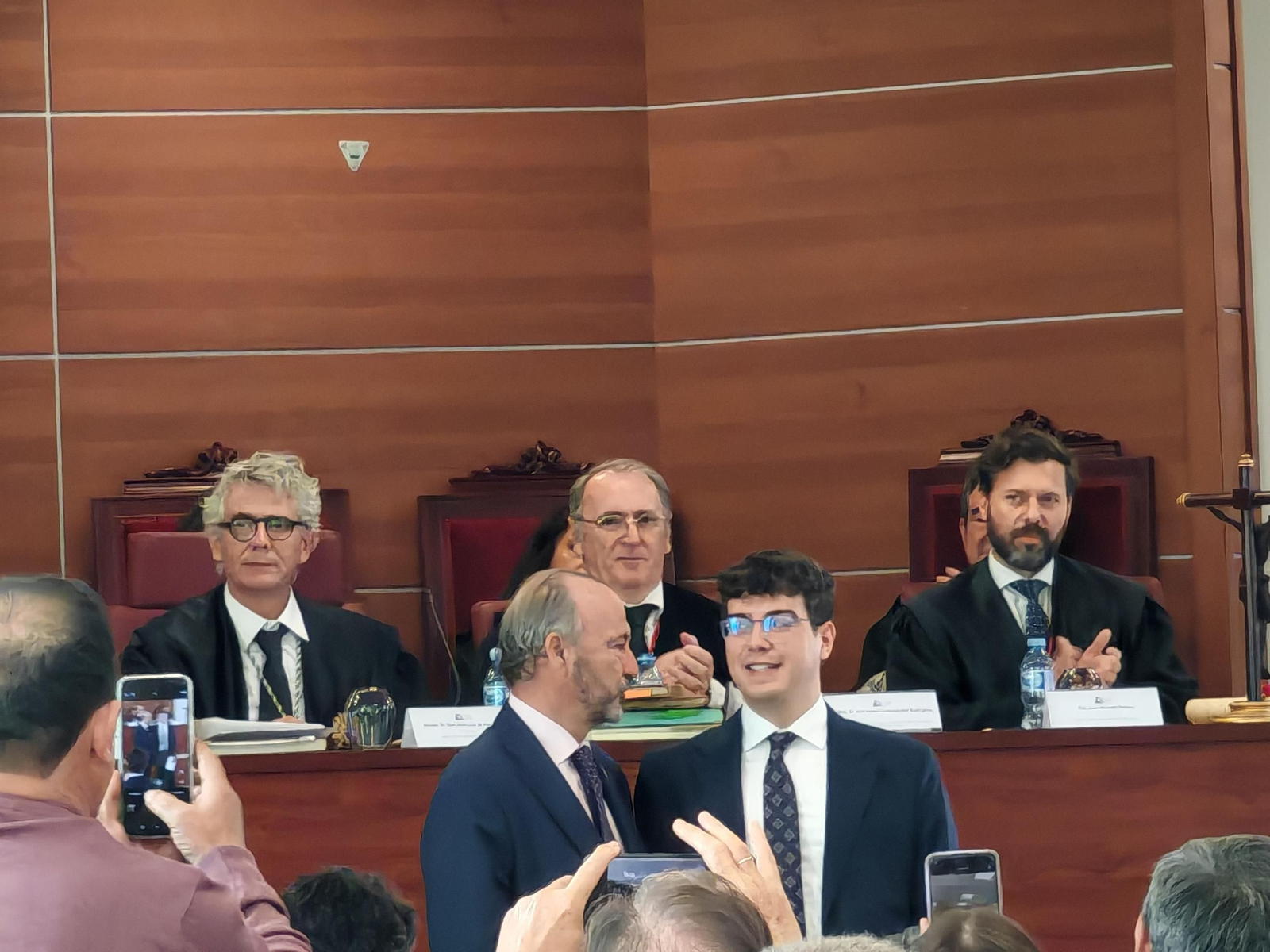 Actos del Colegio de Abogados por Santa Teresa.