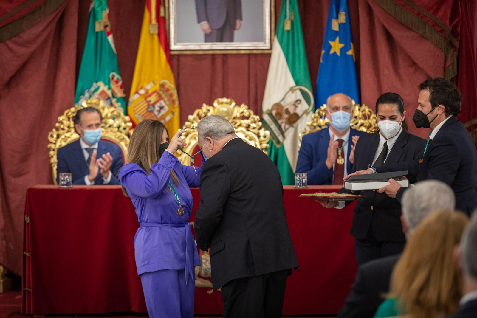 Imágenes de la entrega de medallas por el Día de la provincia de Cádiz