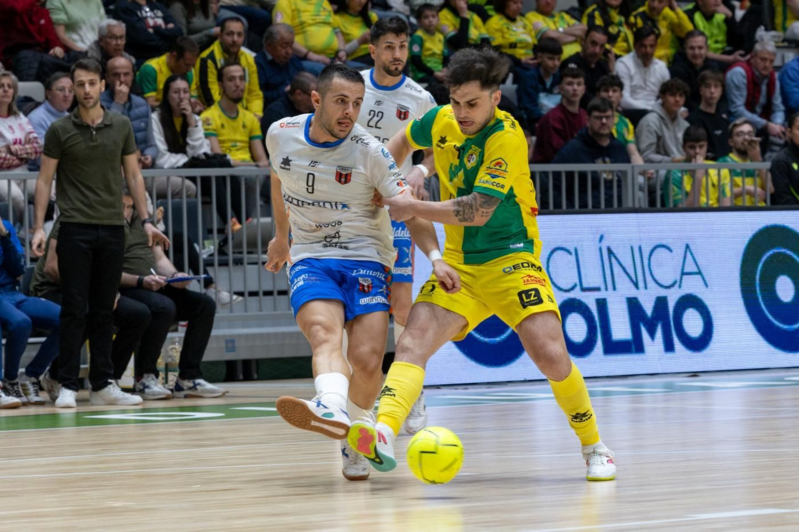 Las mejores imágenes del empate entre Jaén FS y Wanapix Sala 10 Zaragoza