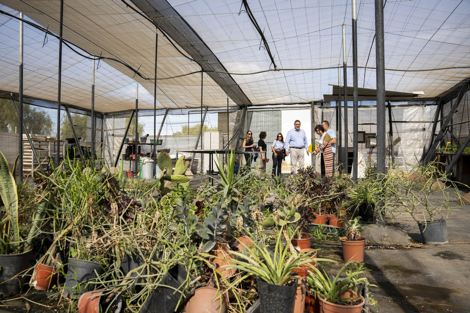 Visitamos el IES Sol de Portocarrero de La Cañada de San Urbano para ver las nuevas infraestructuras para FP en los centros educativos de la provincia de Almería, en imágenes