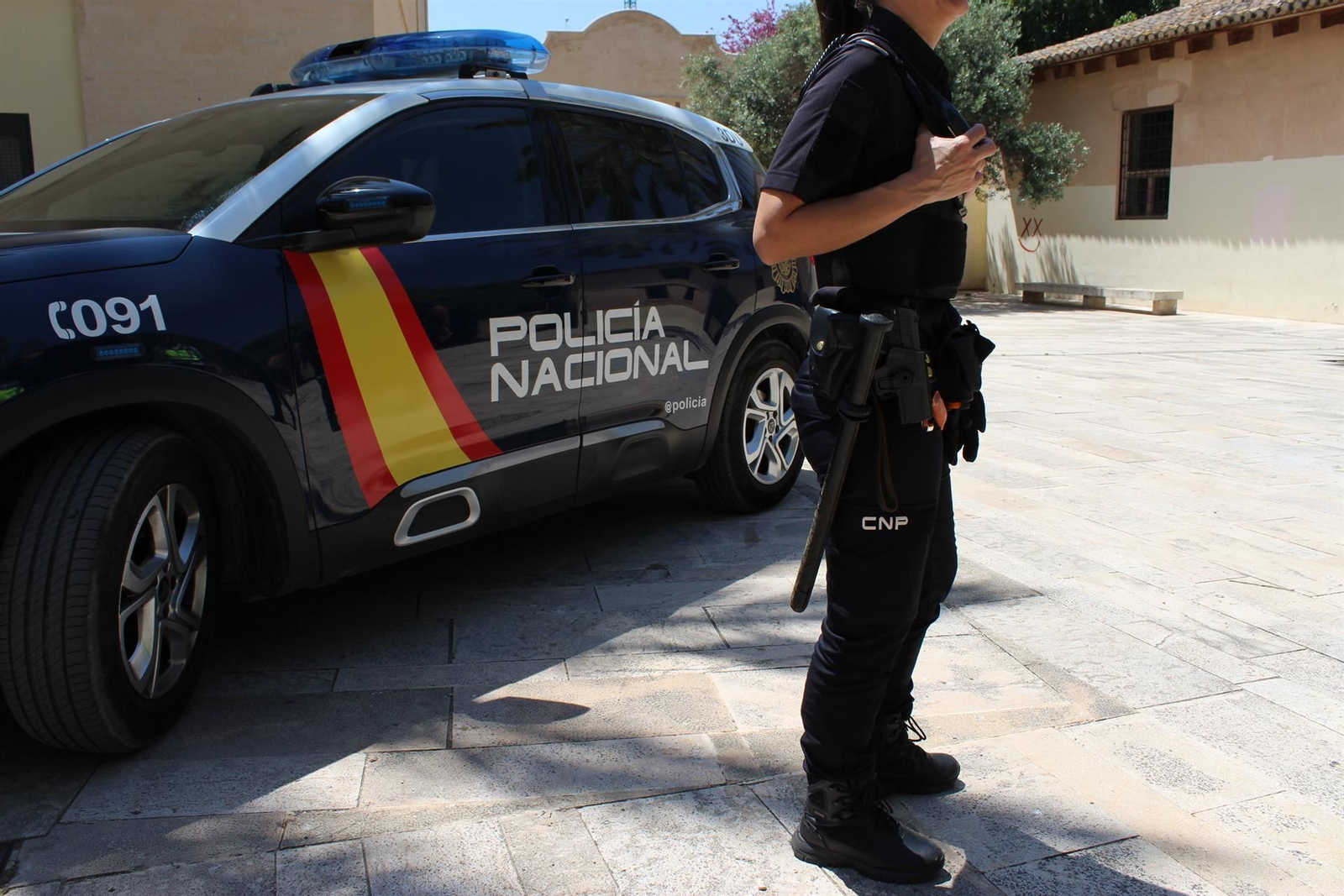 Una patrulla de la Policía Nacional.