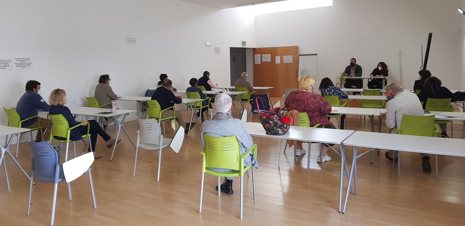 Una imagen de la reunión del Consejo General de Participación Ciudadana.