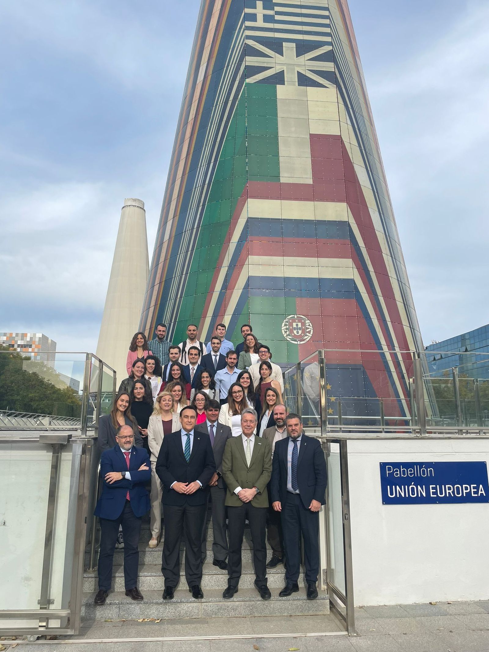 Estudiantes que se han hecho merecedores de las Becas Fulbright-Junta de Andalucía.