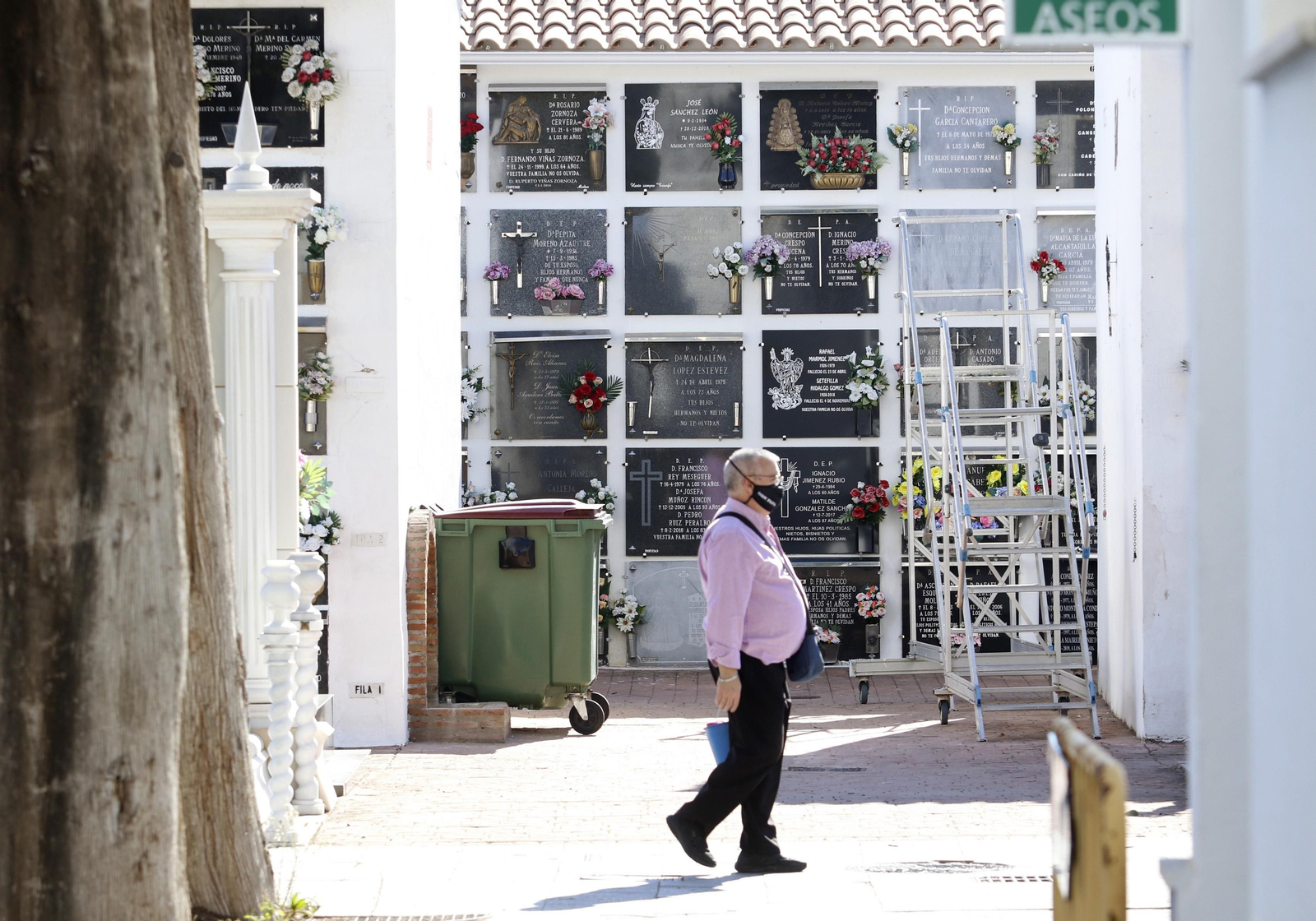 las fotos del día de Todos los Santos