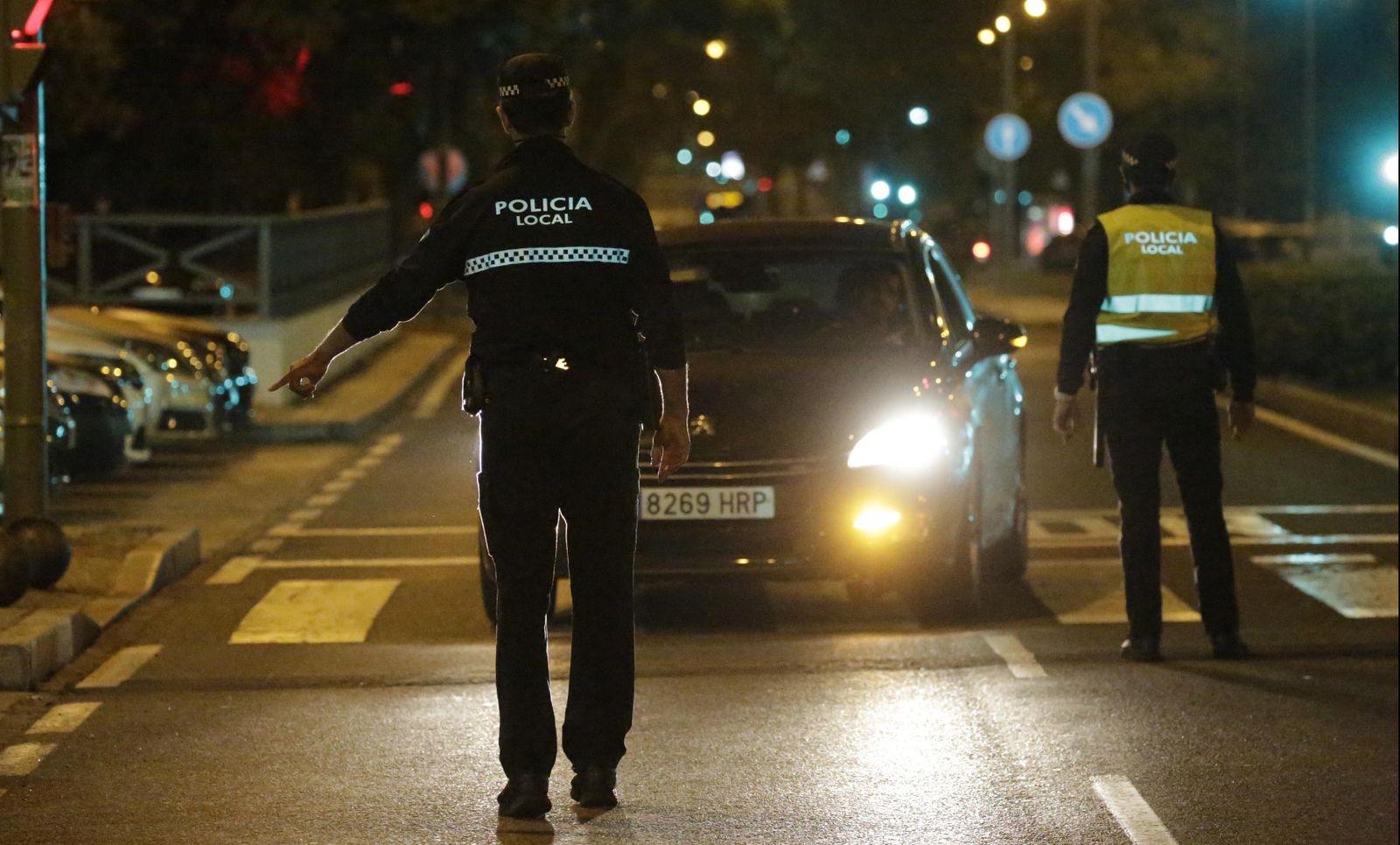 Así fue el control policial para evitar disturbios contra el toque de queda en el Cerro-Amate